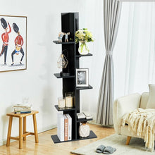 Load image into Gallery viewer, Open Concept Plant Display Shelf Rack Storage Holder-Black
