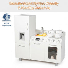 Load image into Gallery viewer, Kids Pretend Kitchen Playset Cooking Toys Toddler Cookware Gift
