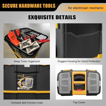 Load image into Gallery viewer, Rolling Toolbox Stackable Cabinet Storage Chest Organizer with Handle
