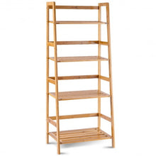 Load image into Gallery viewer, Multifunctional 4 Shelf Bamboo Plant Flower Storage Stand Rack
