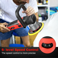 Load image into Gallery viewer, 6" Electric Dual Action Orbital Polisher Sander Kit with 6 Variable Speeds
