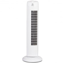 Load image into Gallery viewer, Fantask 35W 28" Quiet Bladeless Oscillating Tower Fan-White
