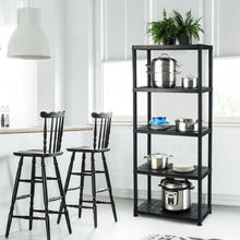 Load image into Gallery viewer, 5-Tier Storage Shelving Freestanding Heavy Duty Rack
