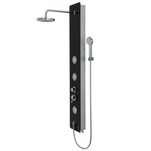 Load image into Gallery viewer, 59" Tempered Glass Shower Panel w/ Hand Shower
