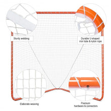 Load image into Gallery viewer, 6' x 6' Portable Lacrosse Practice Net for Sport Training

