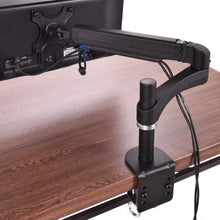 Load image into Gallery viewer, Single Arm TV LCD Monitor Desk Mount Stand Bracket Swivel Gas Spring up to 27"
