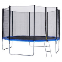 Load image into Gallery viewer, 12' Trampoline with Enclosure Net Spring Pad &amp; Ladder

