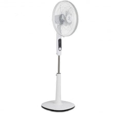 Load image into Gallery viewer, Fantask 16" 2 Mode 2 Blades Remote Control Oscillating Pedestal Fan-White
