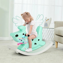 Load image into Gallery viewer, Baby Kids Animal Rocking Horse with Music and Lights-Green
