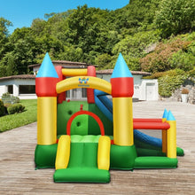 Load image into Gallery viewer, Kids Inflatable Dual Slide Jumping  Castle with 780W Blower
