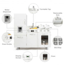 Load image into Gallery viewer, Kids Pretend Kitchen Playset Cooking Toys Toddler Cookware Gift
