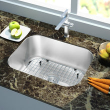 Load image into Gallery viewer, 23� Stainless Steel Single Bowl Kitchen Sink Basin
