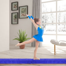 Load image into Gallery viewer, 7' Sectional Gymnastics Floor Balance Beam-Blue
