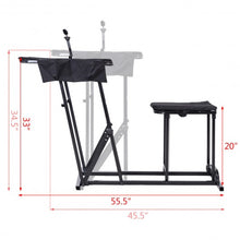 Load image into Gallery viewer, Foldable Shooting Bench with Adjustable Height Table
