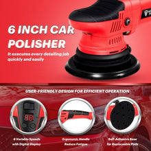 Load image into Gallery viewer, 1100W Dual Action Random Orbital Polisher Kit
