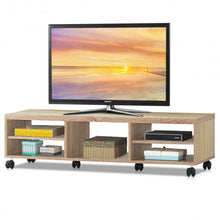 Load image into Gallery viewer, TV Stand Unit Media Center Console Shelf Cabinet-Natural
