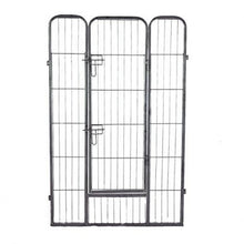 Load image into Gallery viewer, 8 Panels Sturdy Metal Pet Fence
