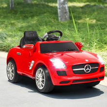 Load image into Gallery viewer, New Red Mercedes Benz sls r/c Mp3 Kids Ride on Car Electric Battery Toy-Red
