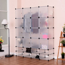 Load image into Gallery viewer, 16+8 Cubes Portable Clothes Closet Storage Cabinet
