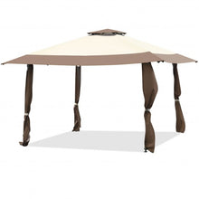 Load image into Gallery viewer, 13'x13' Pop Up Canopy Tent Instant Outdoor Folding Canopy Shelter-Brown
