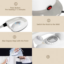 Load image into Gallery viewer, 1600W Powerful Fast Dual Heat Garment Cloth Steamer
