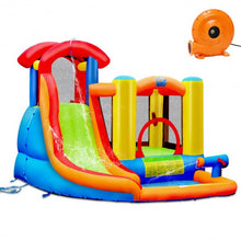 Load image into Gallery viewer, Kid Inflatable Bounce House Water Slide Castle with Blower
