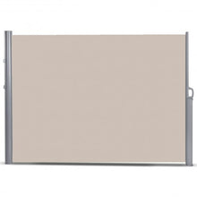 Load image into Gallery viewer, 118.5" x 71" Patio Retractable Folding Side Awning Screen
