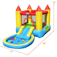 Load image into Gallery viewer, Kids Inflatable Bounce House Castle with Balls Pool &amp; Bag
