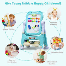 Load image into Gallery viewer, Double Sided Magnetic Drawing Art Easel-Green
