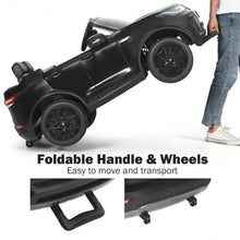 Load image into Gallery viewer, 12V Licensed 2-Seater Land Rover Kid Ride On Car -Black
