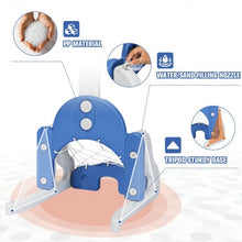 Load image into Gallery viewer, 3 in 1 Kids Basketball Hoop Set with Balls-Blue
