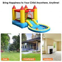 Load image into Gallery viewer, Kids Inflatable Bounce House Castle with Balls Pool &amp; Bag
