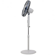 Load image into Gallery viewer, 15" 5 Blades 3 Mode Height Adjustable Remote Control Pedestal Fan
