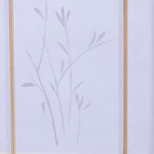 Load image into Gallery viewer, 3 Panels Printing Flower Solid Wood Room Screen-Natrual
