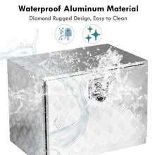 Load image into Gallery viewer, 24" Aluminum Truck Trailer Pickup Storage Underbody Tool Box
