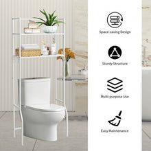 Load image into Gallery viewer, 2 Tire Space Saver Storage Rack for Bathroom
