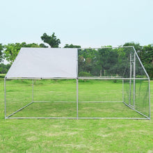 Load image into Gallery viewer, Large Walk in Shade Cage Chicken Coop with Roof Cover-13'
