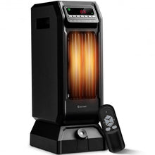 Load image into Gallery viewer, 1500W 12H Timer Remote Control Electric Space Heater
