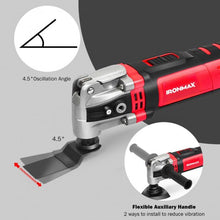Load image into Gallery viewer, 3.5Amp Oscillating 6 Variable Speed Multi-Tool Kit
