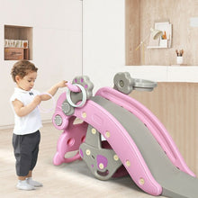 Load image into Gallery viewer, 4-in-1Baby Rocking Horse Slide Set-Pink
