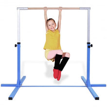 Load image into Gallery viewer, Adjustable Gymnastics Horizontal Bar for Kids-Blue

