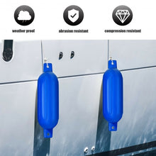 Load image into Gallery viewer, 27" Boat Fenders Hand Inflatable Marine Bumper-Navy
