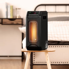 Load image into Gallery viewer, 1500 W Portable Electric Space Heater with Timer Remote Control
