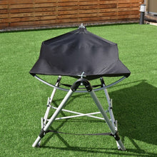 Load image into Gallery viewer, Portable Folding Steel Frame Hammock with Bag-Black
