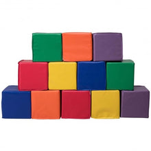 Load image into Gallery viewer, 12 pcs 8" PU Foam Big Building Blocks for Kids
