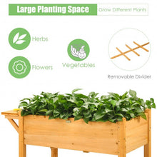 Load image into Gallery viewer, Elevated Planter Box Kit with 8 Grids and Folding Tabletop
