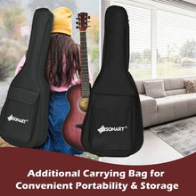 Load image into Gallery viewer, 40" Full Size Cutaway Acoustic Guitar Starter Guitarra Bundle Kit -Red
