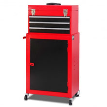Load image into Gallery viewer, 2 PC Mini Tool Chest Cabinet Storage Toolbox
