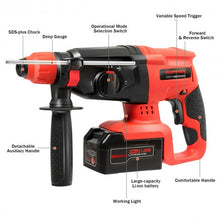 Load image into Gallery viewer, 3 Functions 20 V Cordless Electric Hammer Drill
