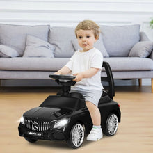Load image into Gallery viewer, Licensed Mercedes Benz Kids Ride On Push Car-Black

